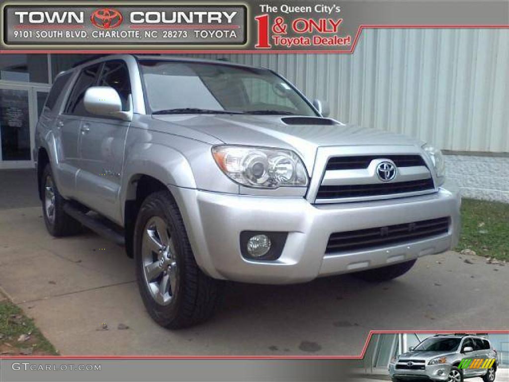 2008 4Runner Sport Edition 4x4 - Titanium Metallic / Stone Gray photo #1