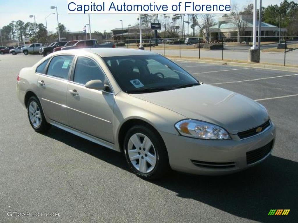 2011 Impala LS - Gold Mist Metallic / Ebony photo #1