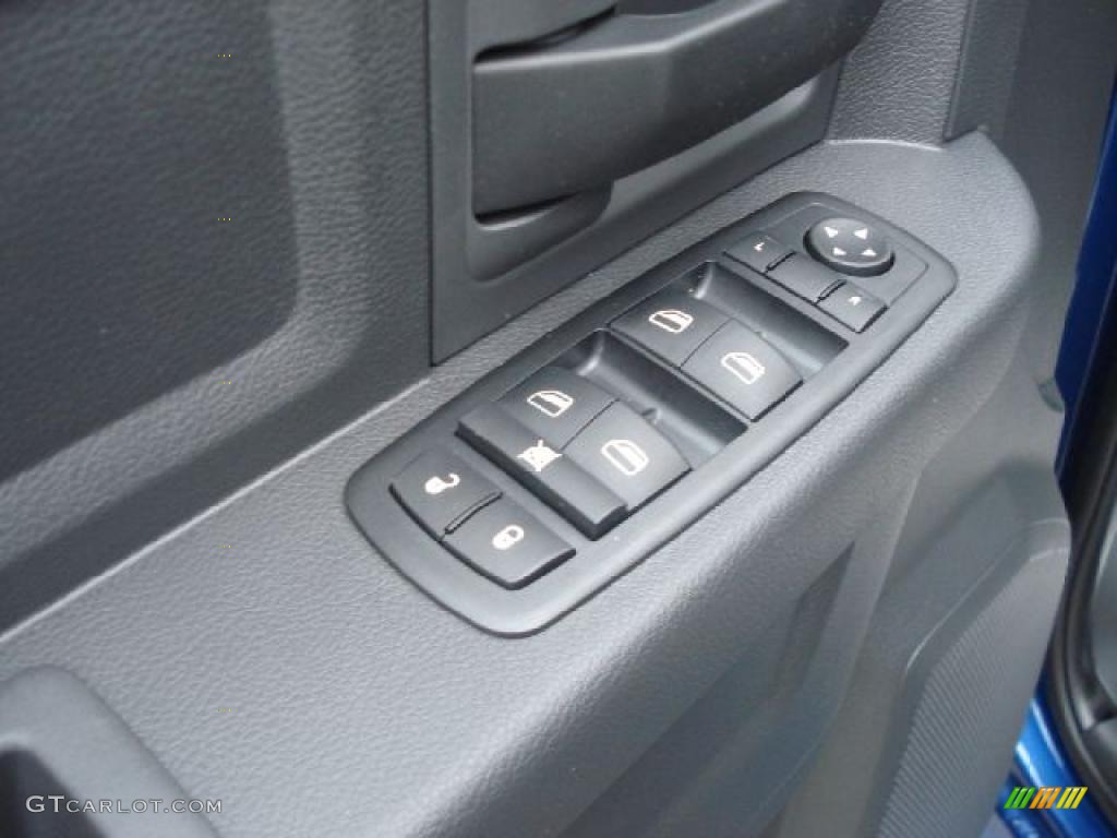 2011 Ram 1500 ST Quad Cab 4x4 - Deep Water Blue Pearl / Dark Slate Gray/Medium Graystone photo #14