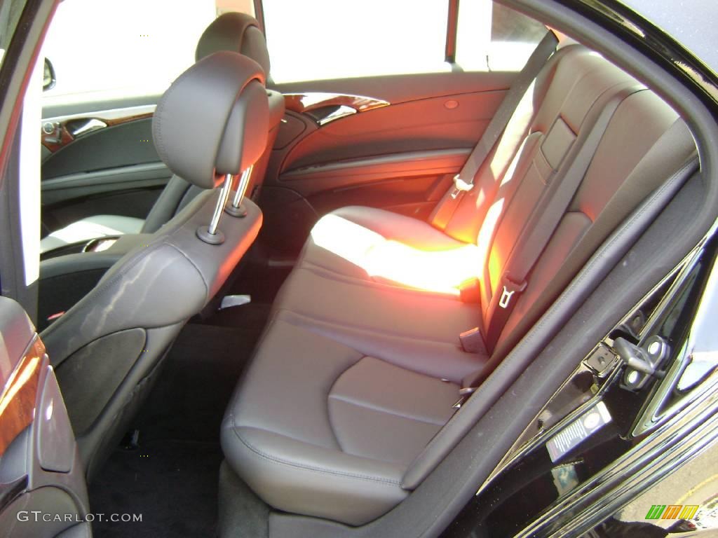 2008 E 350 Sedan - Black / Black photo #6