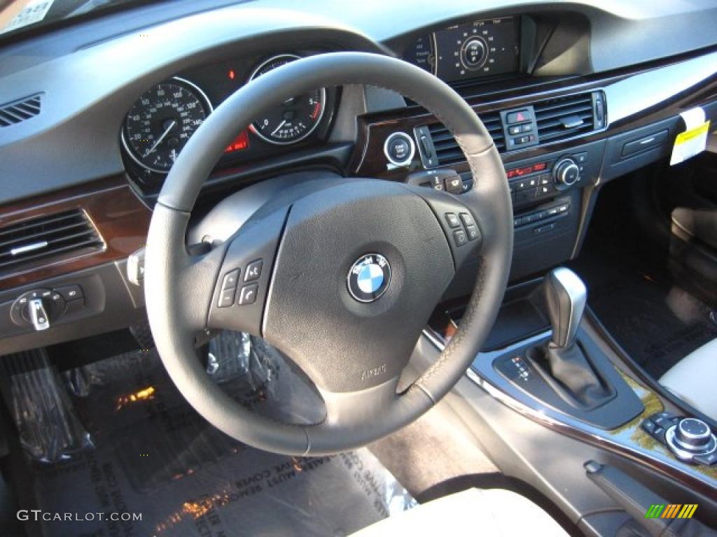2011 3 Series 335d Sedan - Jet Black / Oyster/Black Dakota Leather photo #4