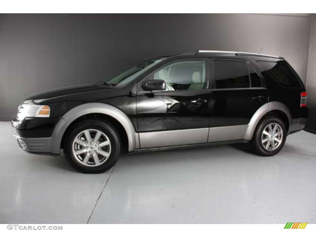 Black 2008 Ford Taurus X SEL AWD Exterior Photo #44549493