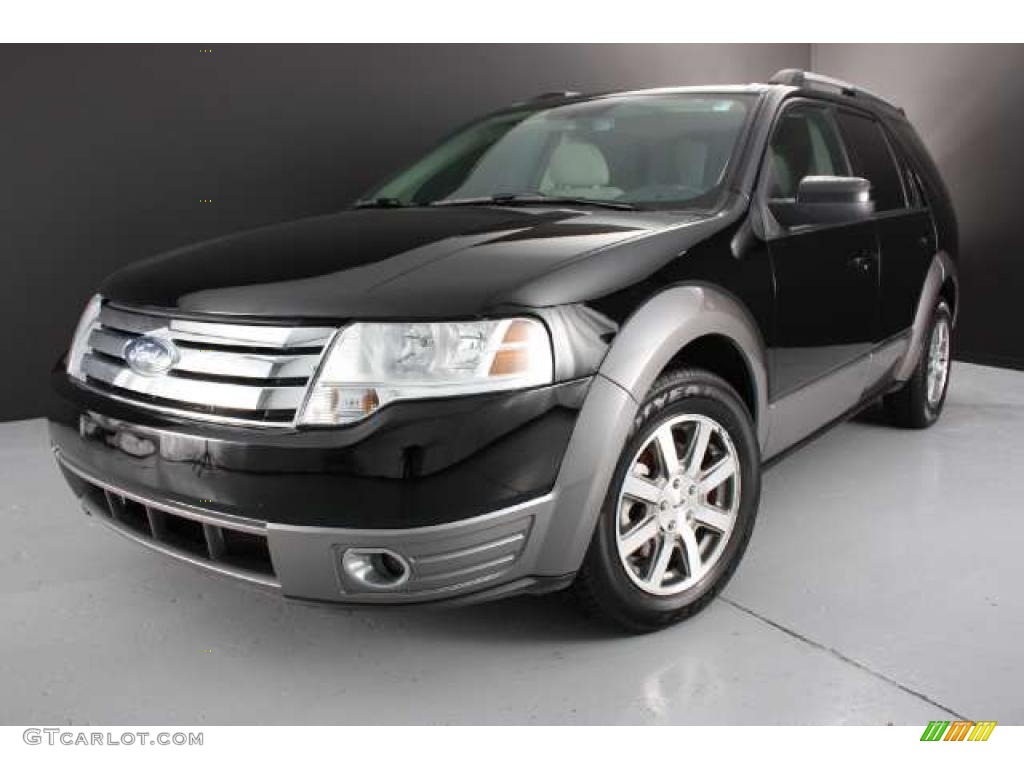 Black 2008 Ford Taurus X SEL AWD Exterior Photo #44549753