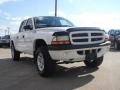 2002 Bright White Dodge Dakota Sport Quad Cab 4x4  photo #1