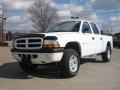 2002 Bright White Dodge Dakota Sport Quad Cab 4x4  photo #7