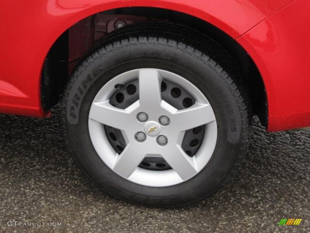 2007 Cobalt LS Coupe - Victory Red / Gray photo #3
