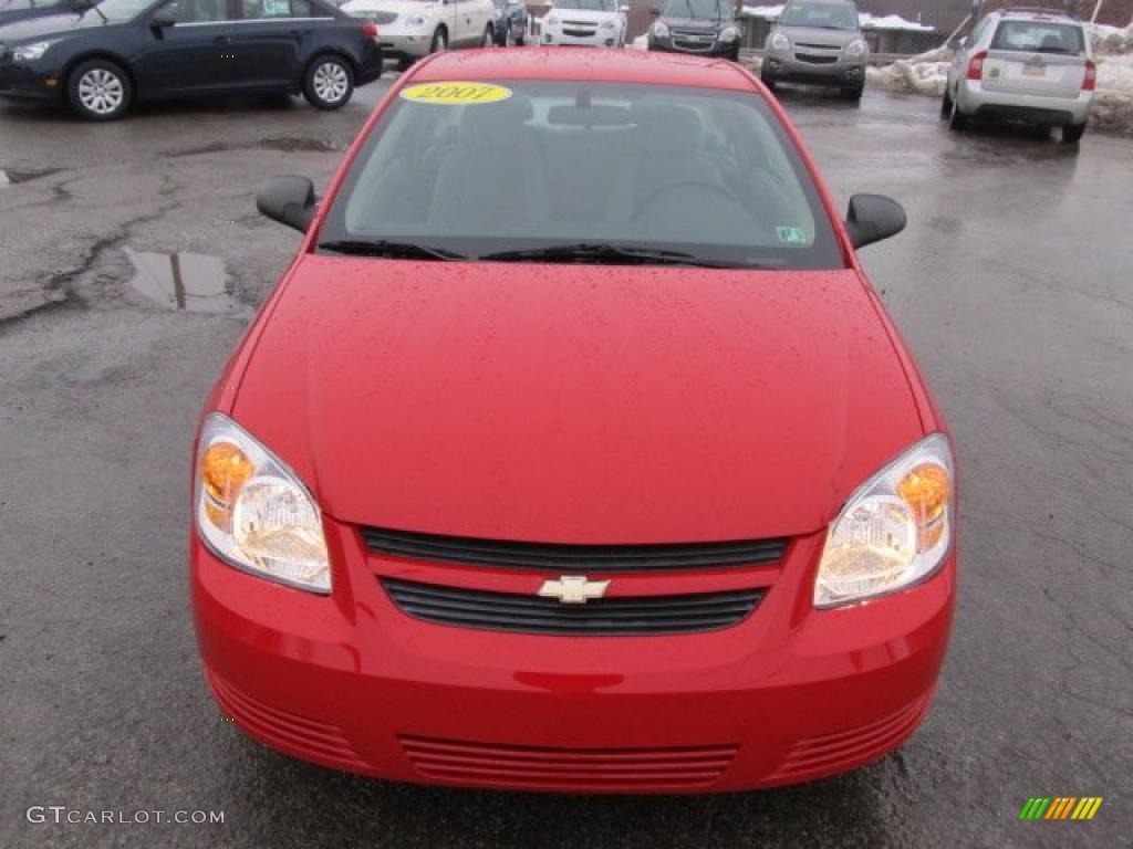 2007 Cobalt LS Coupe - Victory Red / Gray photo #10