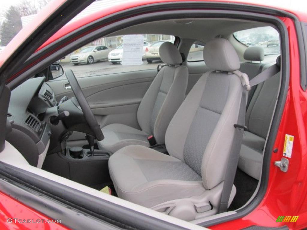 2007 Cobalt LS Coupe - Victory Red / Gray photo #15