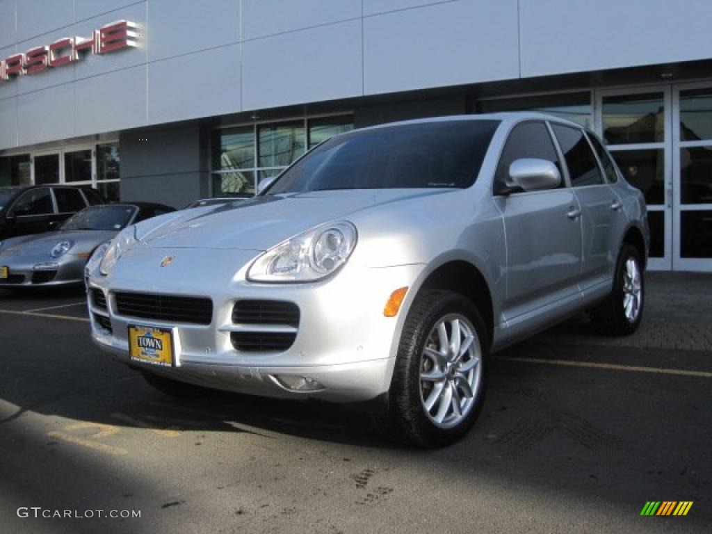 Crystal Silver Metallic 2005 Porsche Cayenne S Exterior Photo #44553609