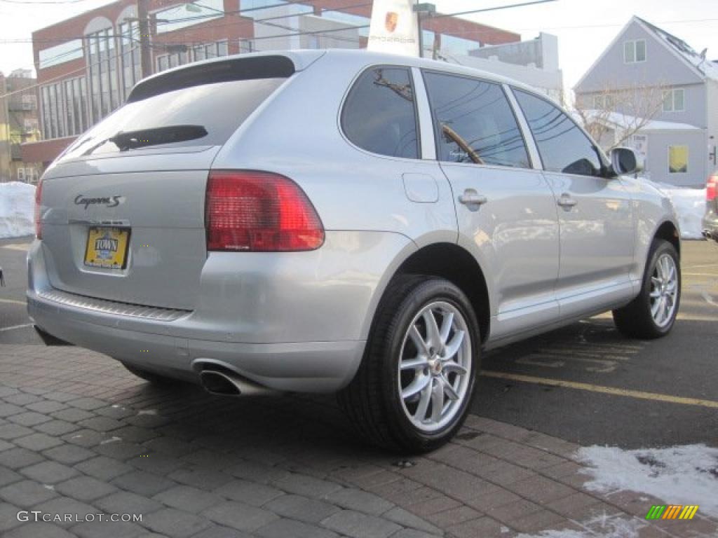 Crystal Silver Metallic 2005 Porsche Cayenne S Exterior Photo #44553665