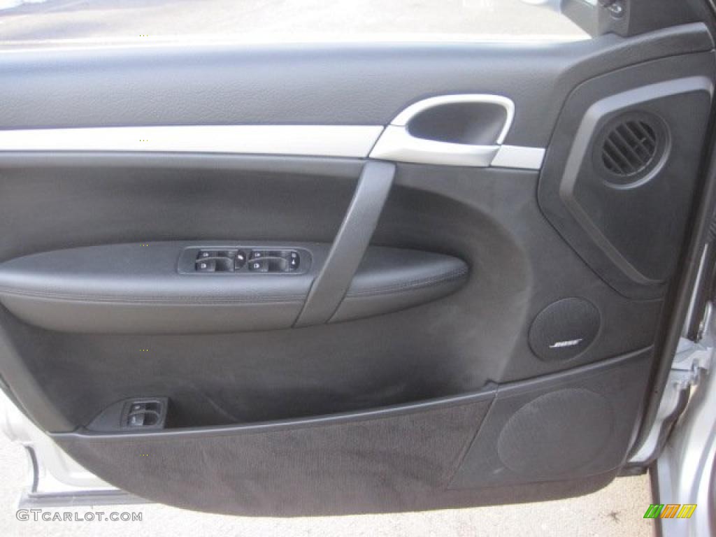 2005 Porsche Cayenne S Black Door Panel Photo #44553757
