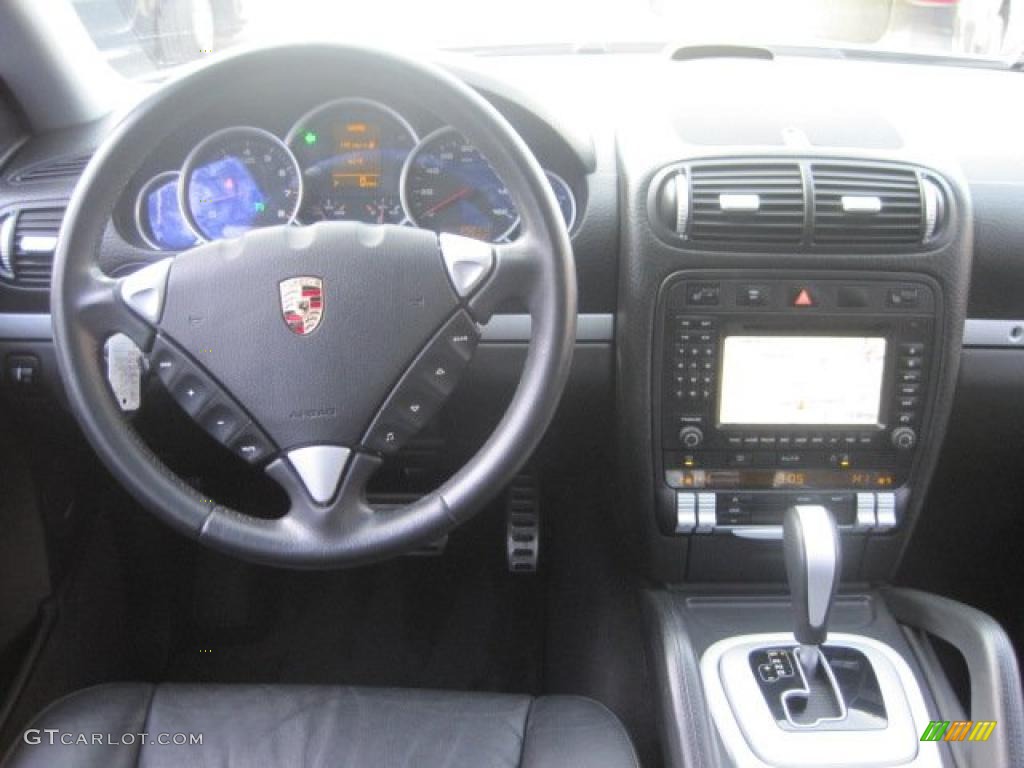 2005 Porsche Cayenne S Black Dashboard Photo #44553821