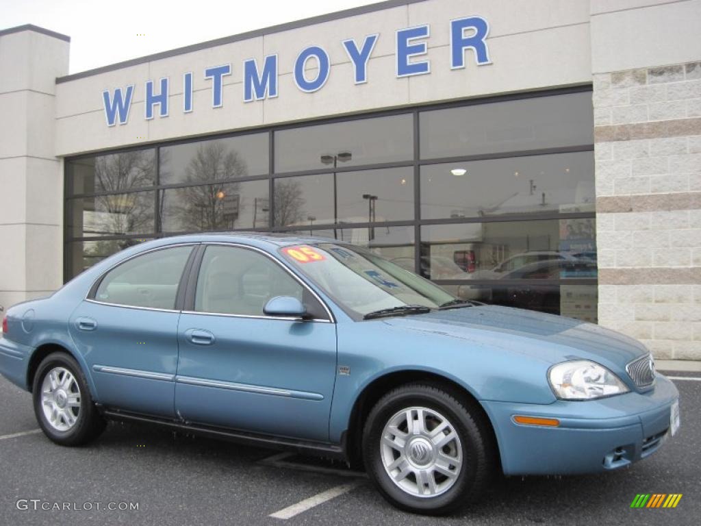 Windveil Blue Metallic Mercury Sable