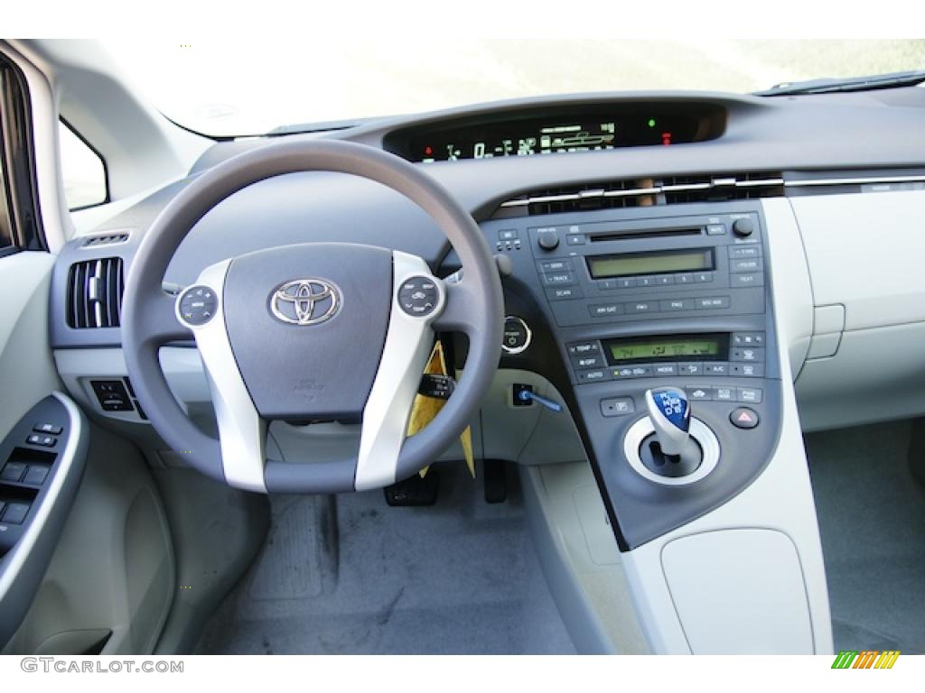 2011 Toyota Prius Hybrid II Bisque Dashboard Photo #44555873
