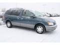 Sailfin Blue Mica 2001 Toyota Sienna XLE