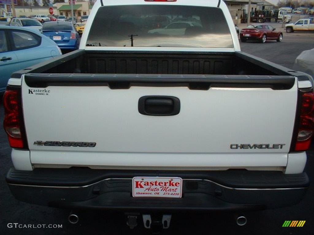 2005 Silverado 1500 Z71 Crew Cab 4x4 - Summit White / Tan photo #5