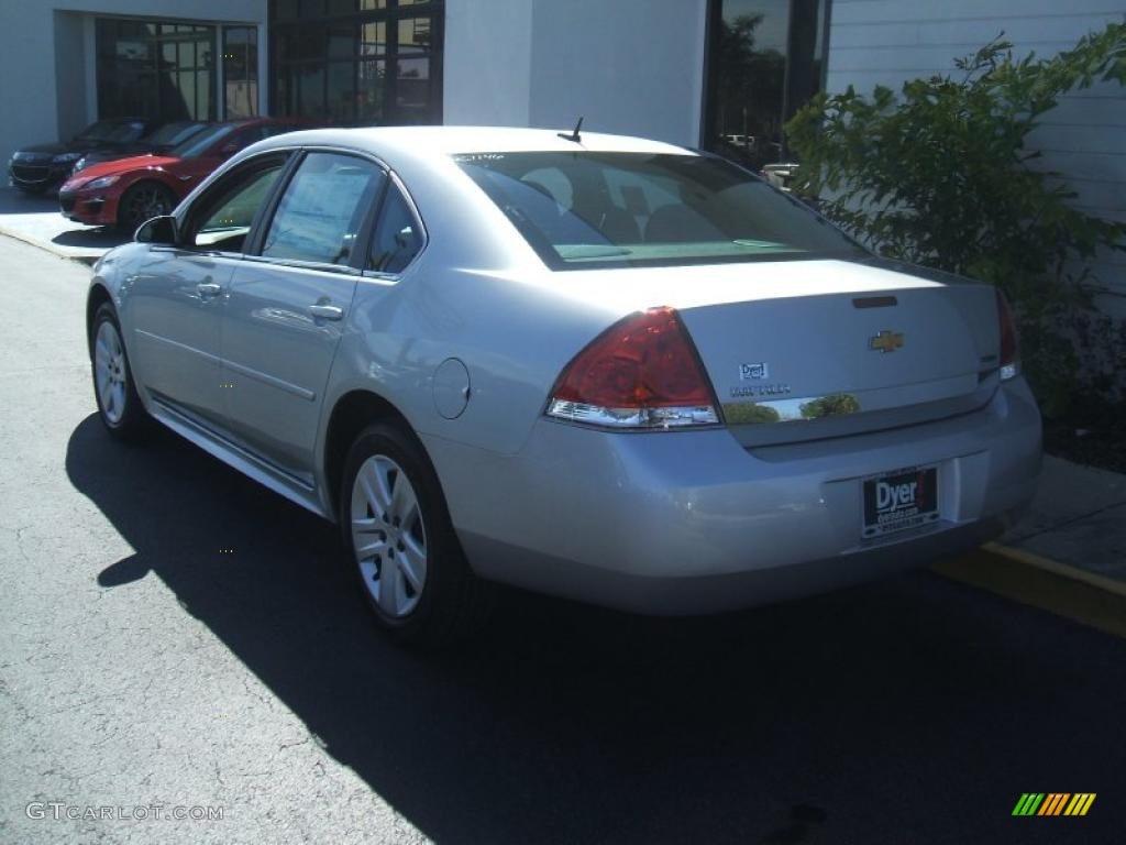 2011 Impala LS - Silver Ice Metallic / Ebony photo #2