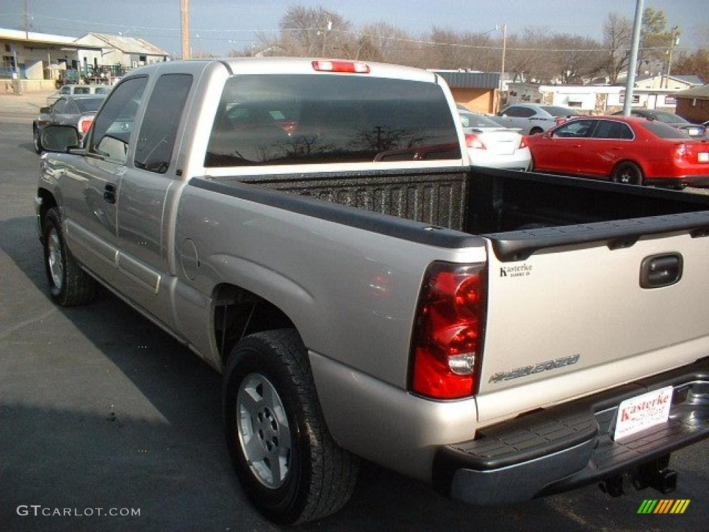 2006 Silverado 1500 LT Extended Cab - Silver Birch Metallic / Dark Charcoal photo #7