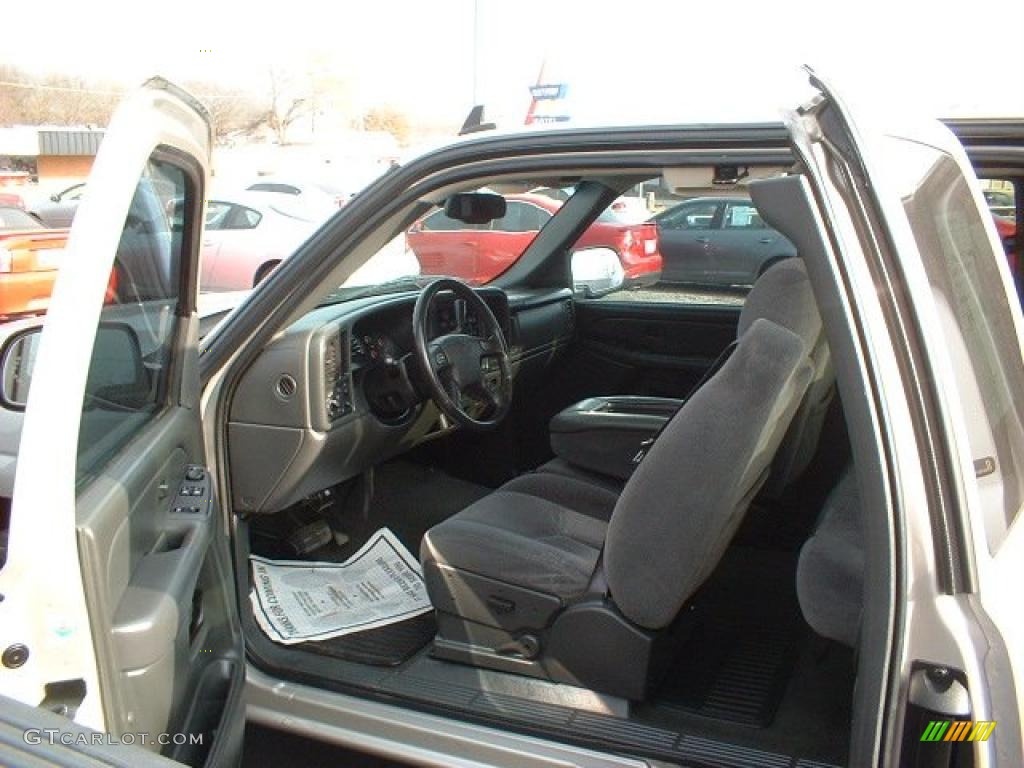 2006 Silverado 1500 LT Extended Cab - Silver Birch Metallic / Dark Charcoal photo #9