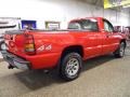 2005 Fire Red GMC Sierra 1500 Work Truck Regular Cab 4x4  photo #9