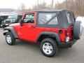Flame Red - Wrangler X 4x4 Photo No. 4