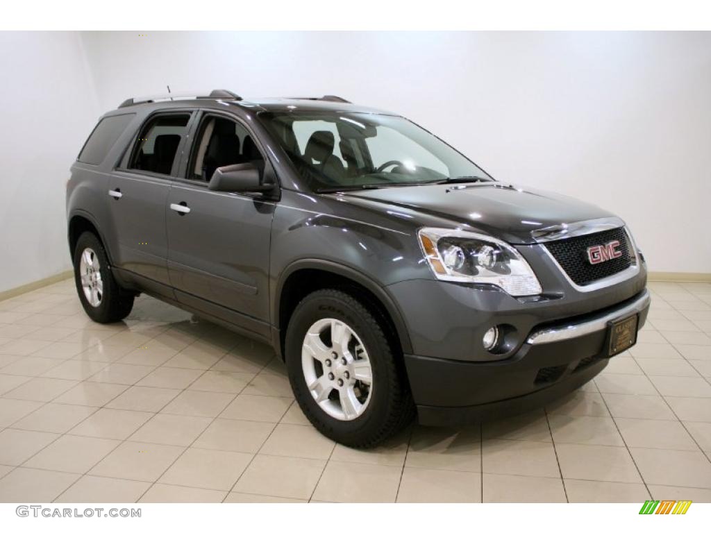 2011 Acadia SLE - Cyber Gray Metallic / Ebony photo #1