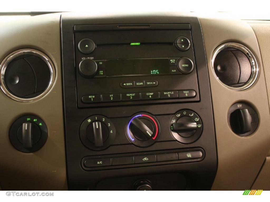 2005 F150 XLT SuperCab 4x4 - Arizona Beige Metallic / Tan photo #7