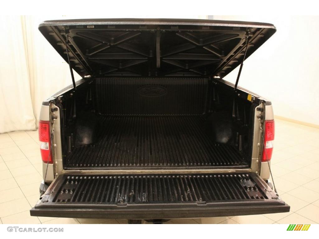 2005 F150 XLT SuperCab 4x4 - Arizona Beige Metallic / Tan photo #14