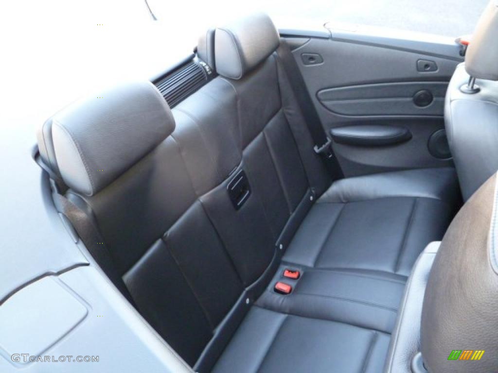 2008 1 Series 135i Convertible - Titanium Silver Metallic / Black photo #27