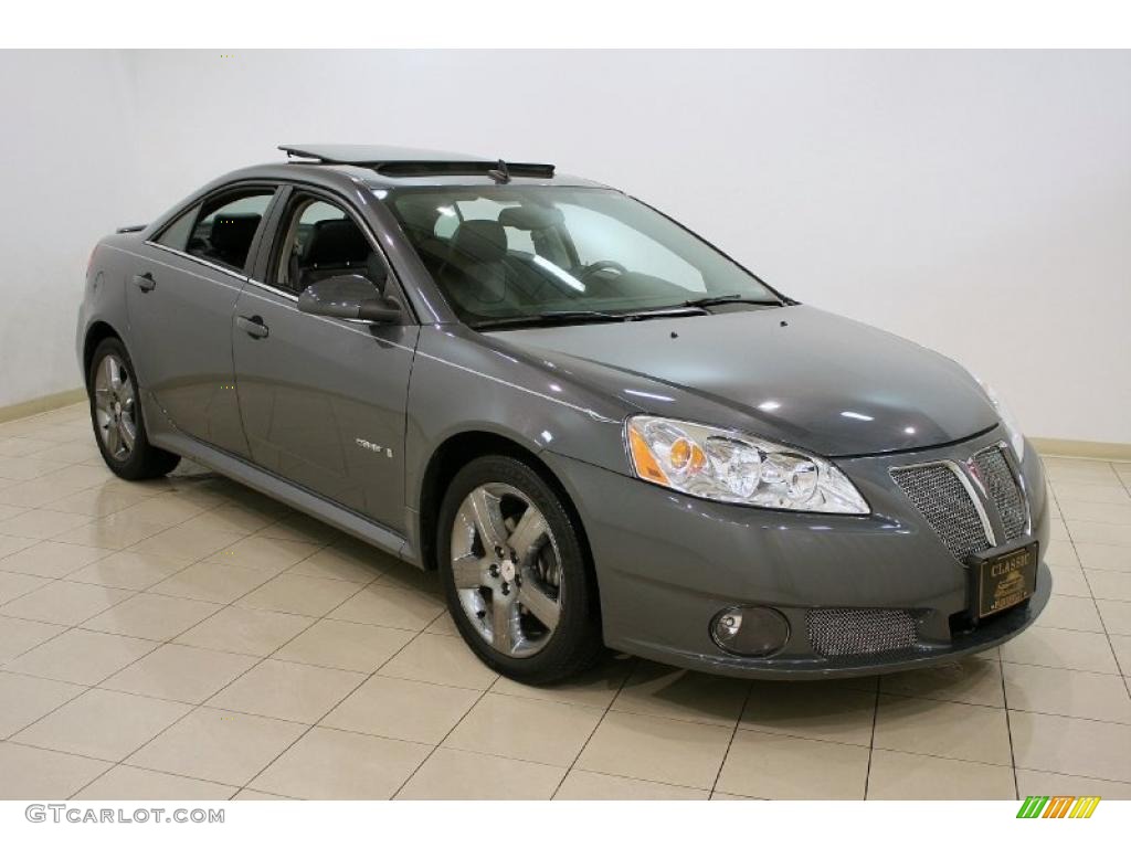 2009 G6 GXP Sedan - Dark Steel Gray Metallic / Ebony photo #1