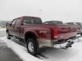 Dark Toreador Red Metallic 2004 Ford F350 Super Duty Lariat Crew Cab 4x4 Dually Exterior