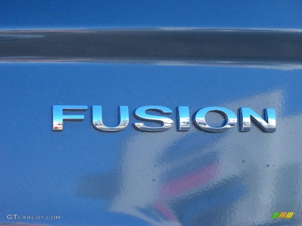 2011 Fusion SEL - Steel Blue Metallic / Camel photo #4