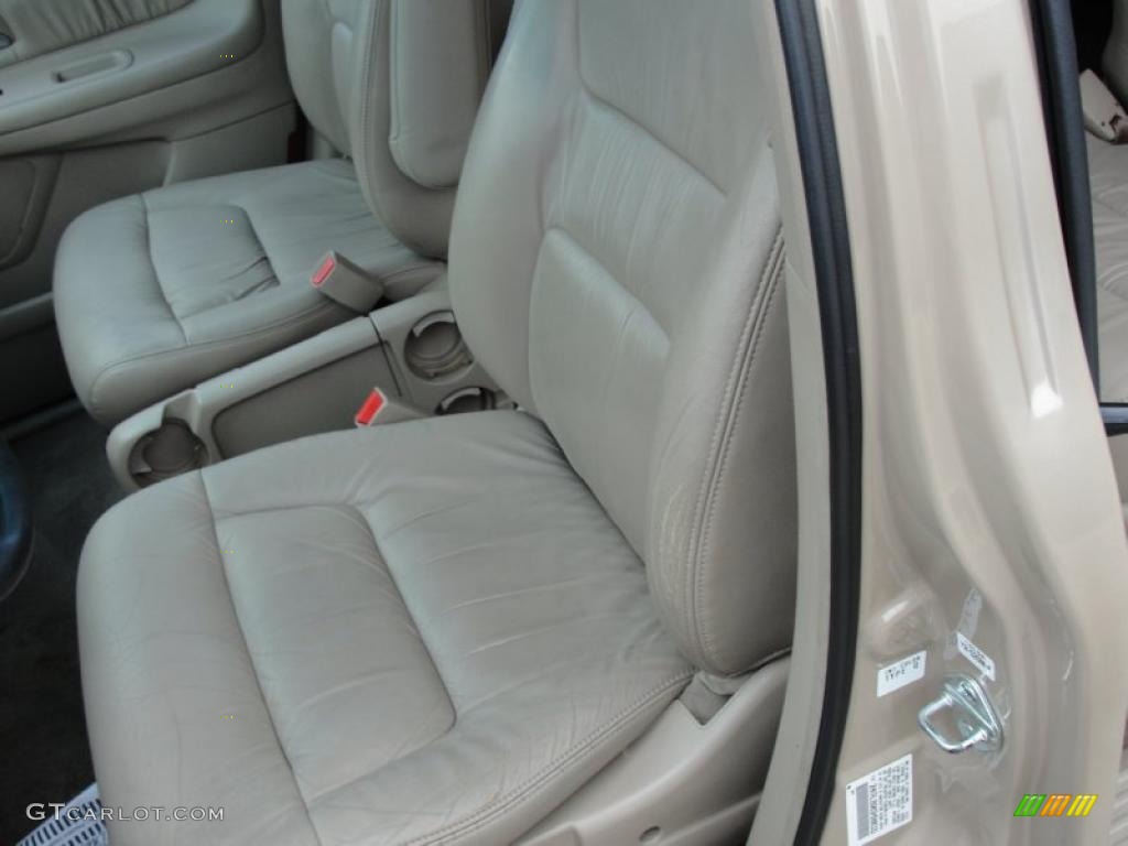 Ivory Interior 2002 Honda Odyssey EX-L Photo #44565593