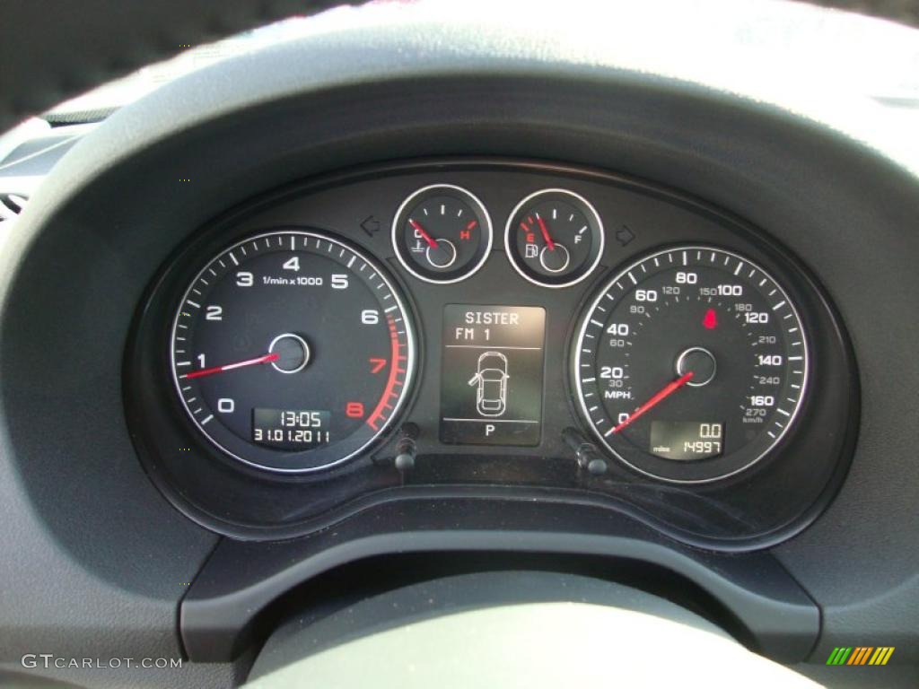 2010 Audi A3 2.0 TFSI quattro Gauges Photos