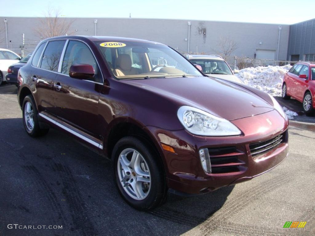 Carmona Red Metallic 2008 Porsche Cayenne S Exterior Photo #44565809