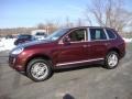 2008 Carmona Red Metallic Porsche Cayenne S  photo #11