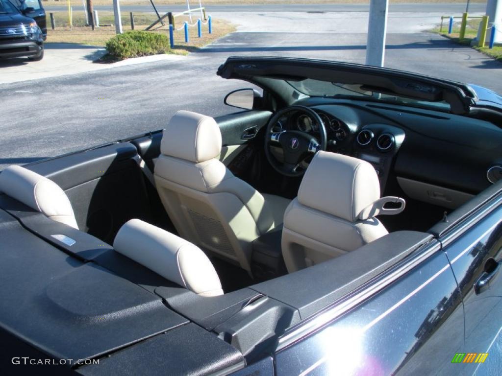 2007 G6 GT Convertible - Black / Light Taupe photo #12