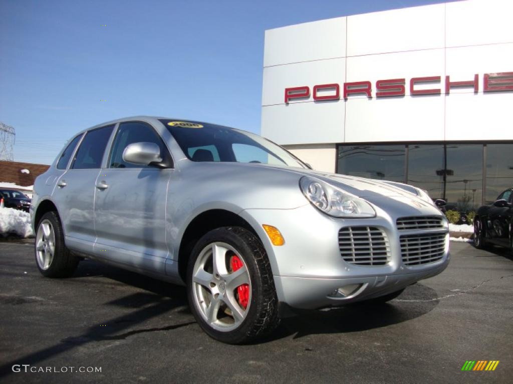 Crystal Silver Metallic 2006 Porsche Cayenne Turbo S Exterior Photo #44566509