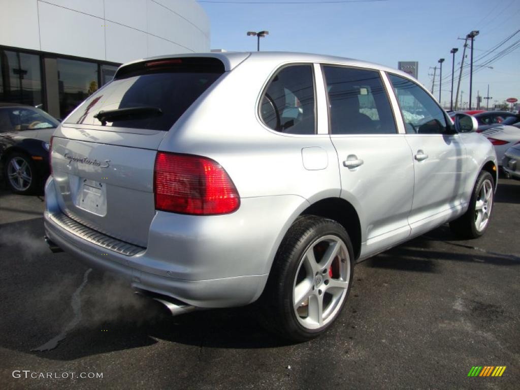 Crystal Silver Metallic 2006 Porsche Cayenne Turbo S Exterior Photo #44566537