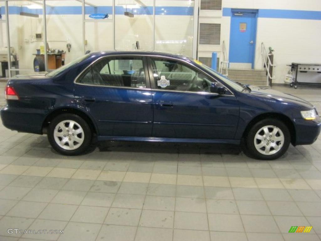 2002 Accord EX Sedan - Eternal Blue Pearl / Lapis Blue photo #3