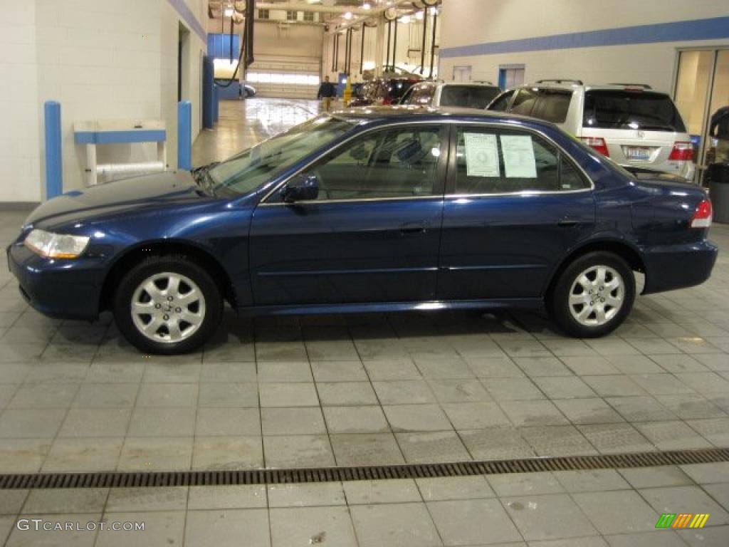 2002 Accord EX Sedan - Eternal Blue Pearl / Lapis Blue photo #4