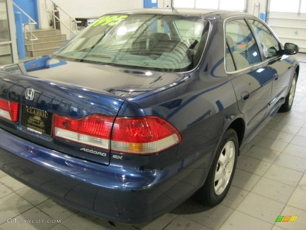 2002 Accord EX Sedan - Eternal Blue Pearl / Lapis Blue photo #10