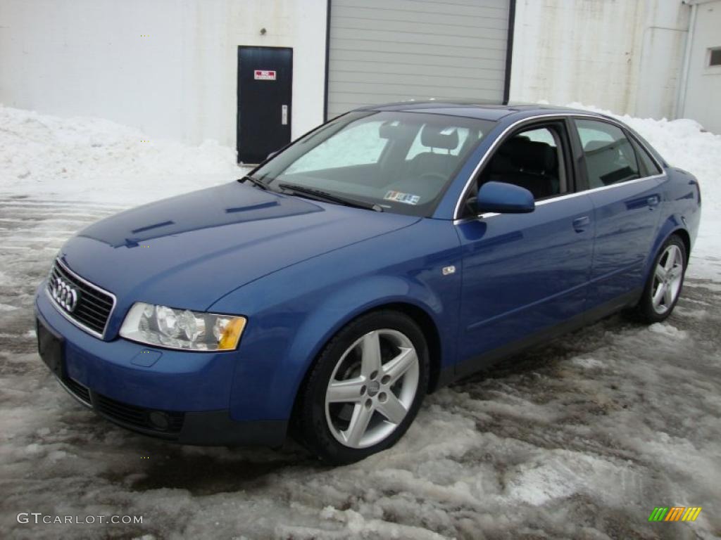 Denim Blue Pearl 2002 Audi A4 3.0 quattro Sedan Exterior Photo #44568689