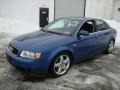 Denim Blue Pearl 2002 Audi A4 3.0 quattro Sedan Exterior