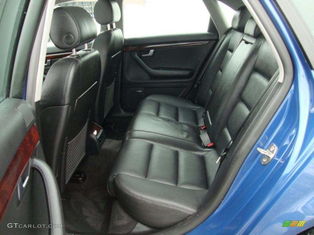 Ebony Interior 2002 Audi A4 3.0 quattro Sedan Photo #44569041