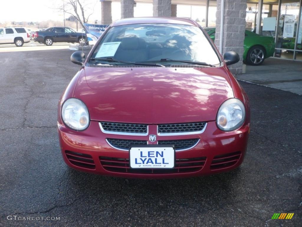 2003 Neon SXT - Blaze Red Crystal Pearl / Taupe photo #3