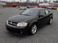 2011 Brilliant Black Crystal Pearl Dodge Avenger Mainstreet  photo #1