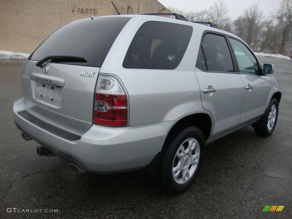 2004 MDX Touring - Starlight Silver Metallic / Ebony photo #8
