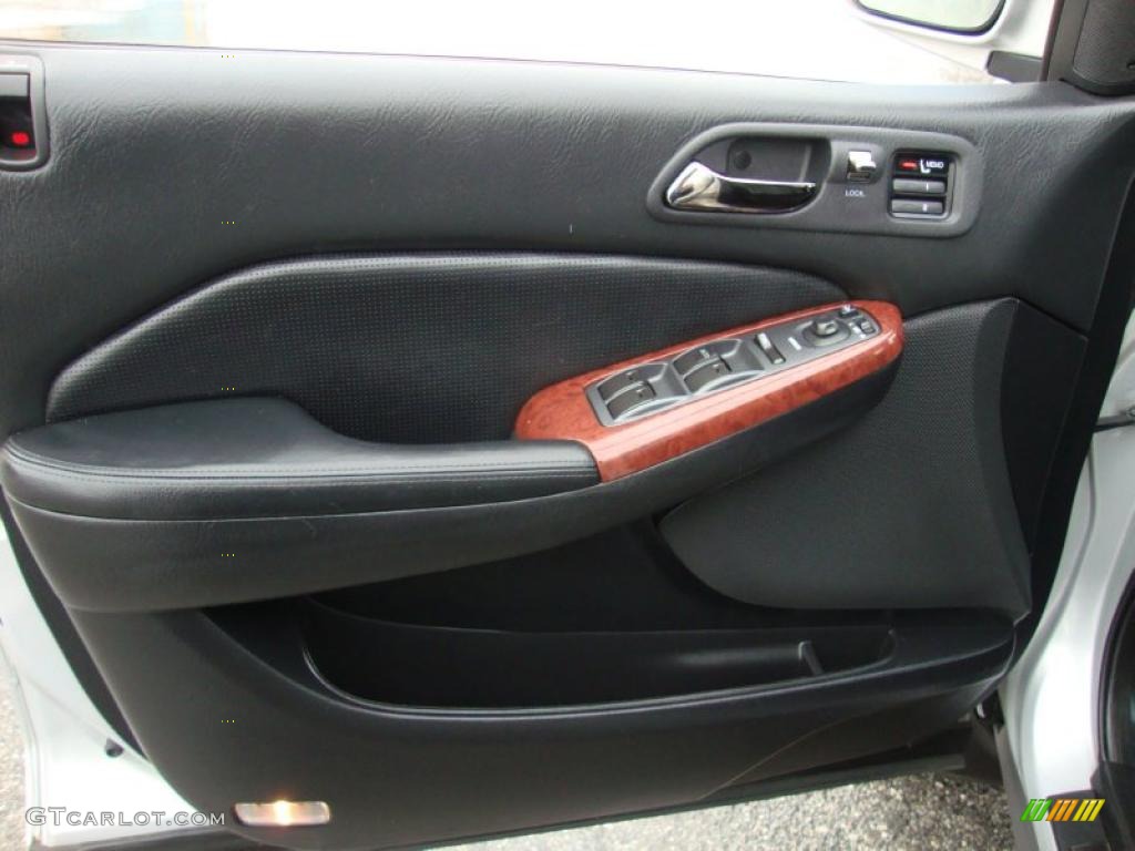 2004 MDX Touring - Starlight Silver Metallic / Ebony photo #14