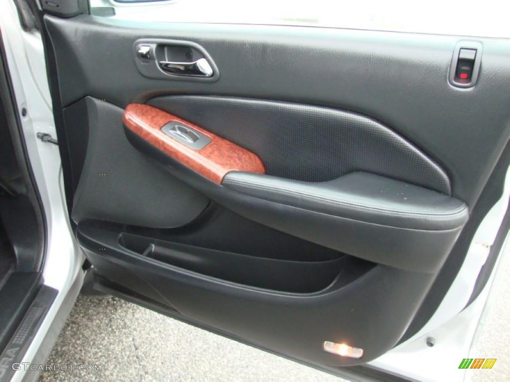 2004 MDX Touring - Starlight Silver Metallic / Ebony photo #25